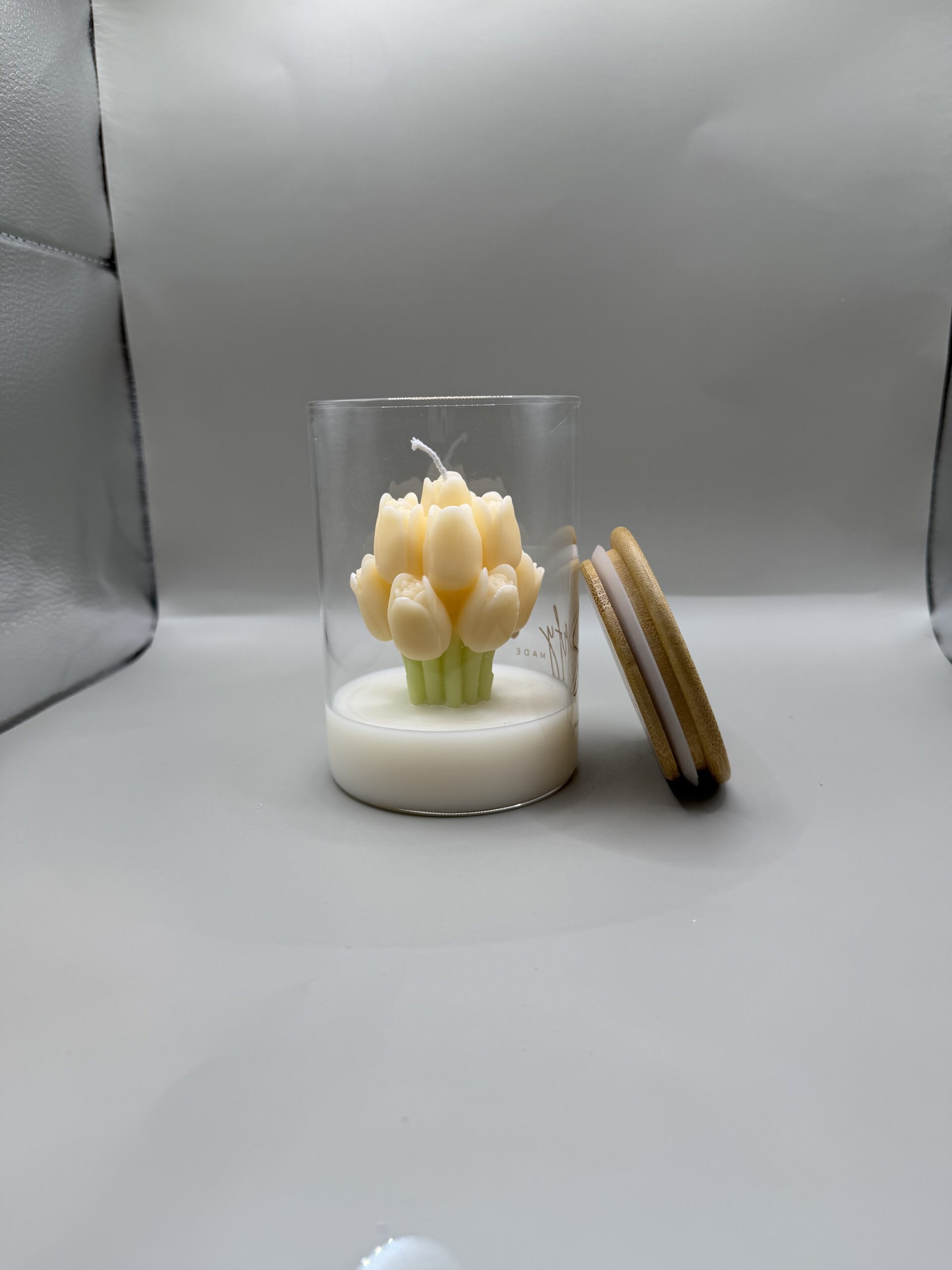 Golden Daisy Jar Candle