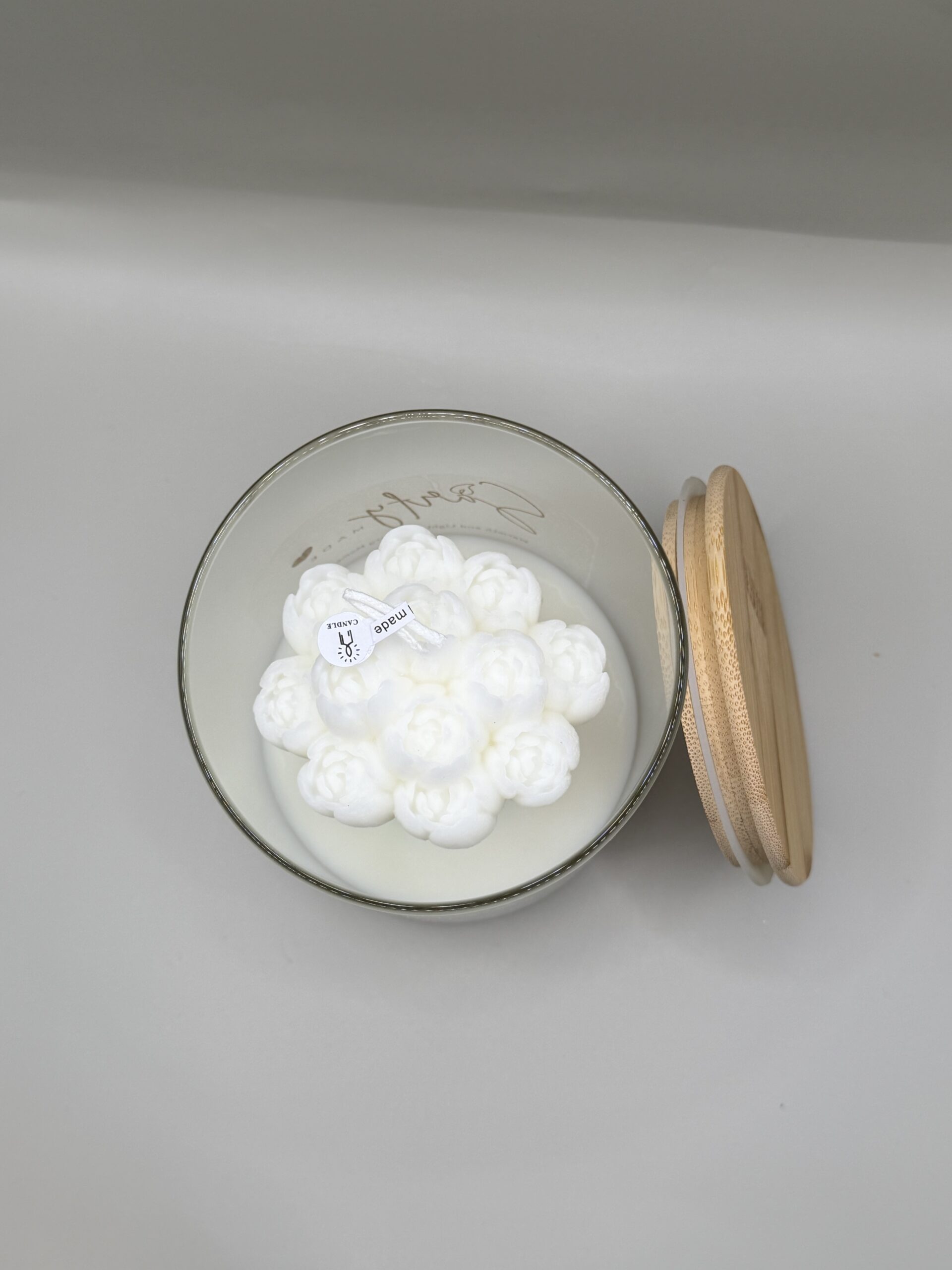 White Daisy Jar Candle