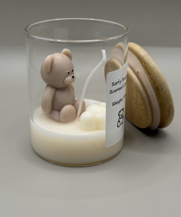 Teddy Bear Jar Candle