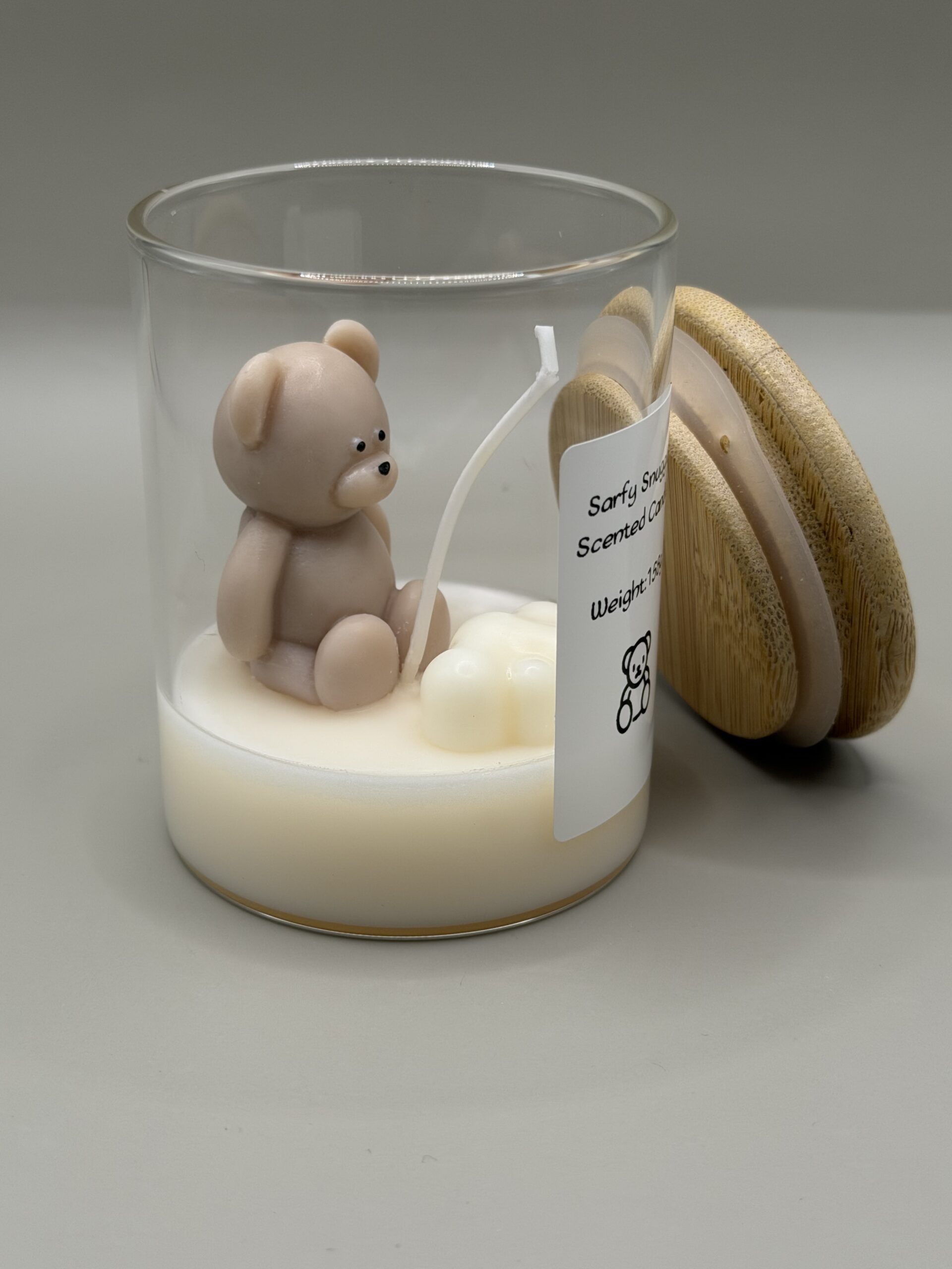 Teddy Bear Jar Candle