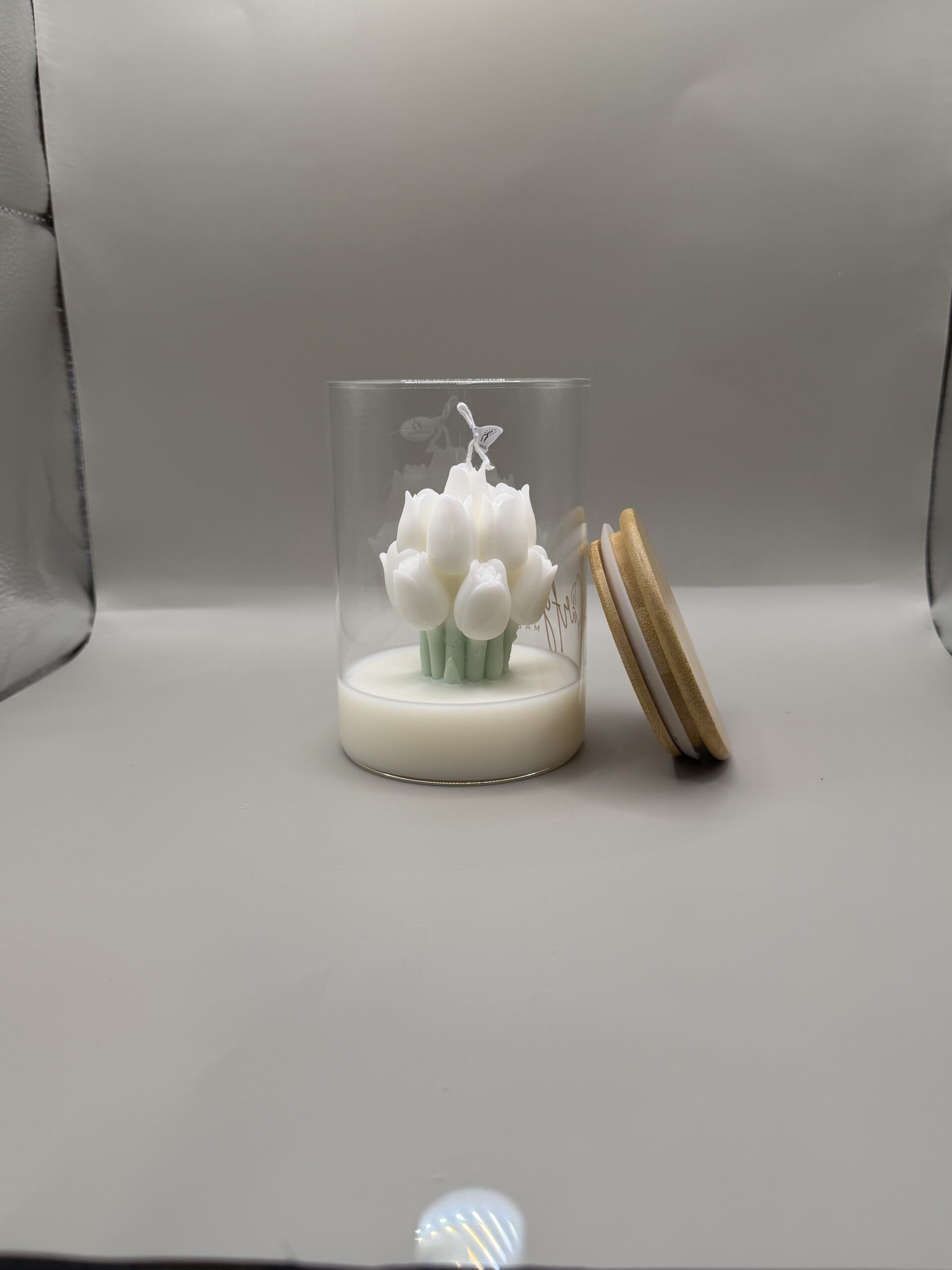 Ivory Starflower Jar Candle